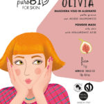Olivia Maschera Viso in Alginato Pelle Grassa Fico - PuroBIO Cosmetics