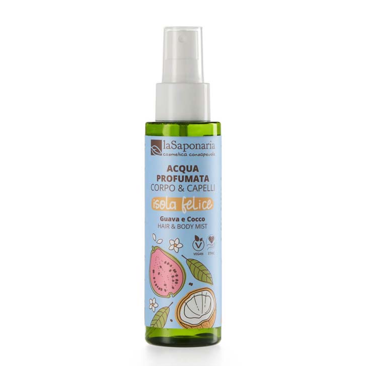 Isola Felice Acqua Profumata Corpo e Capelli - La Saponaria