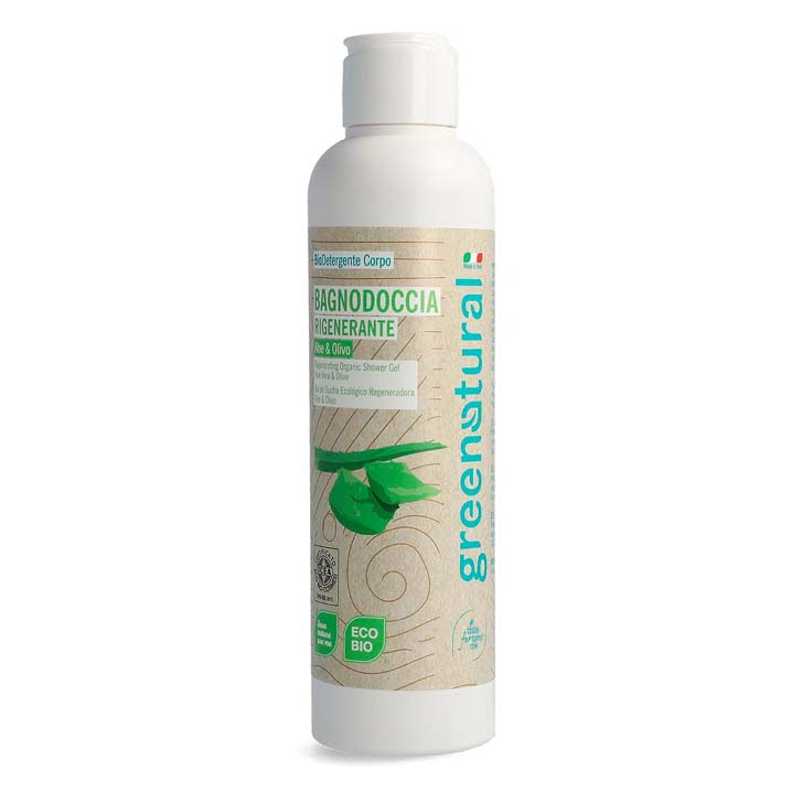 Bagnodoccia Delicato Aloe e Olivo 250ml - Greenatural