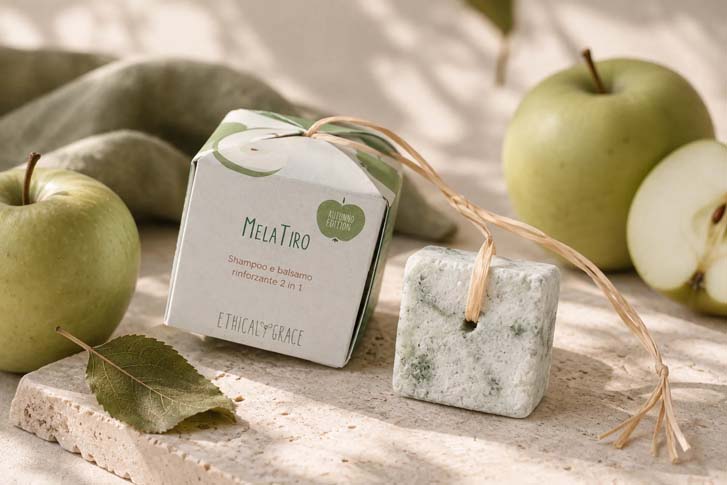 MelaTiro Shampoo e Balsamo 2 in 1 alla Mela - Ethical Grace